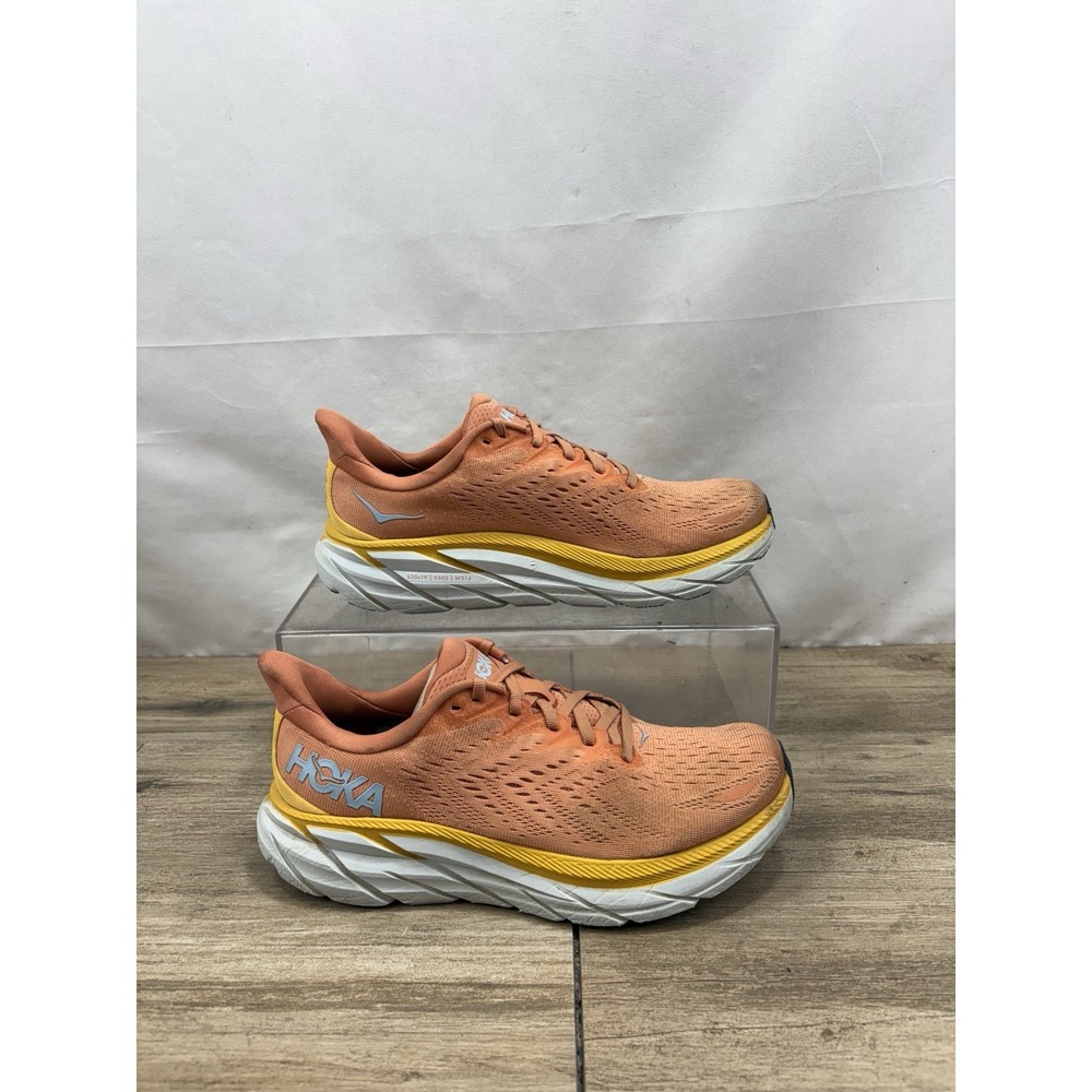 Hoka One One Clifton 8 Sun‎ Baked W Size 9D Women's
